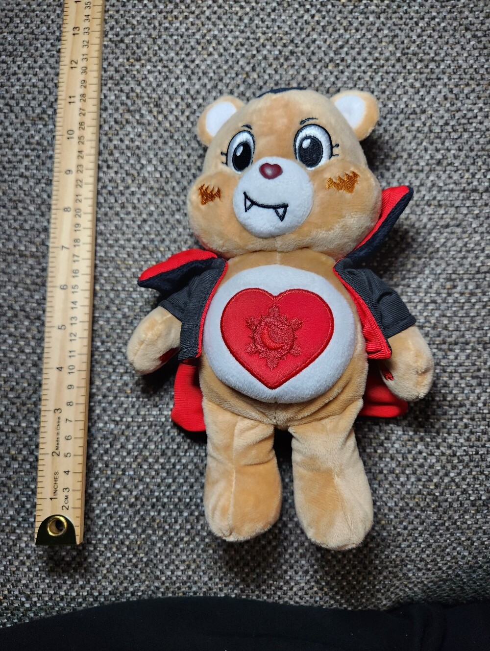 Care Bears x Universal Monsters Tenderheart as Dracula 9-Inch Plush